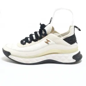 Chanel White Trail Sneakers, 39