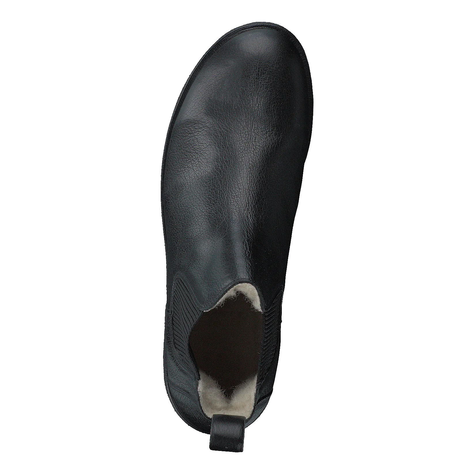 Chelsea boot with wool lining Black/Black