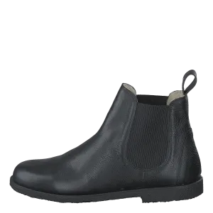 Chelsea boot with wool lining Black/Black