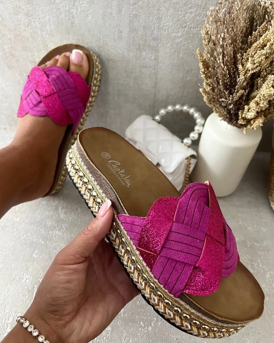 Chunky Platform Flip-Flops Sandals
