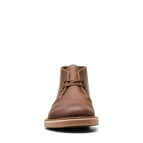 Clarks mens Bushacre 3 Chukka Boot, Beeswax, 10.5 US