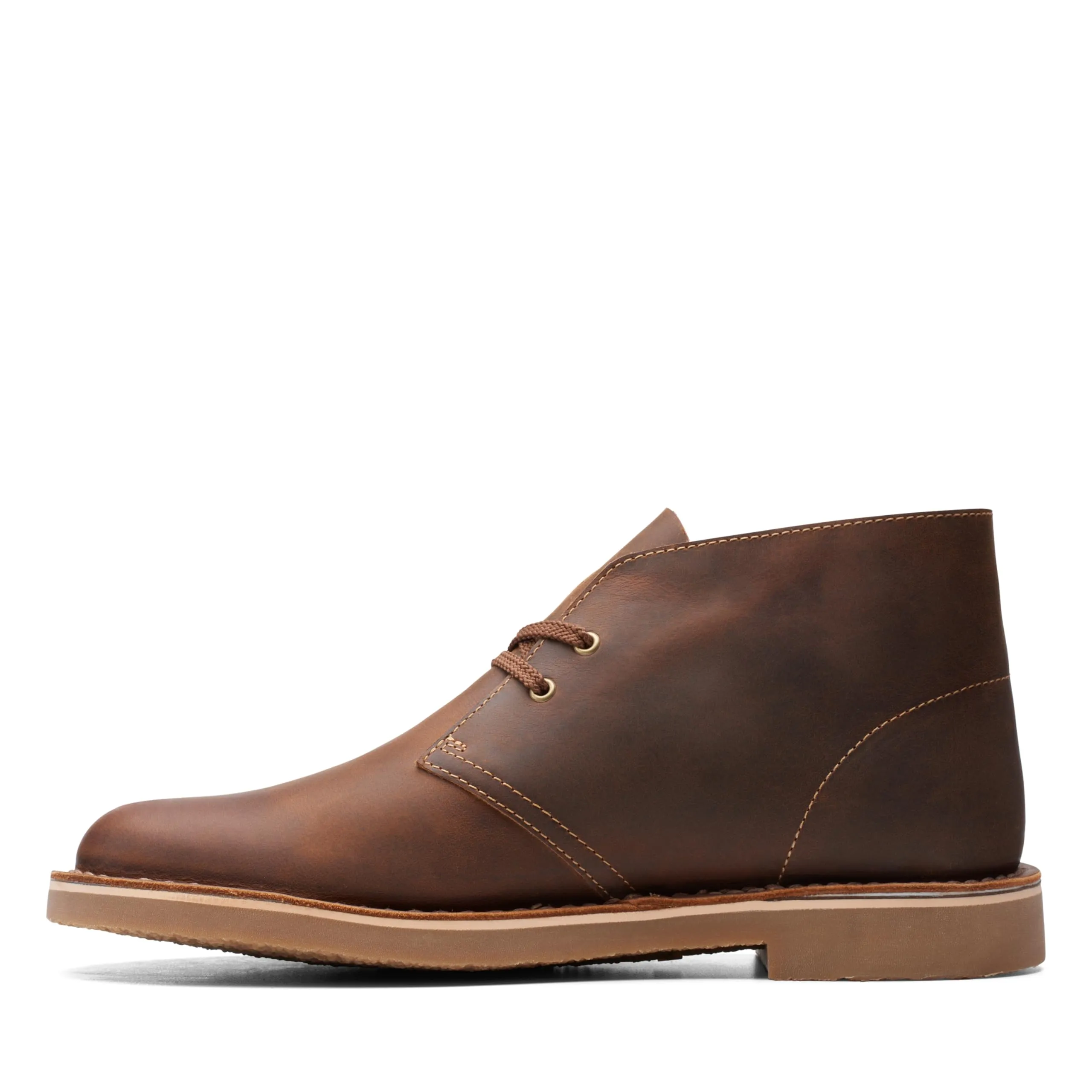 Clarks Men's Bushacre 3 Chukka Boot, Beeswax, 8