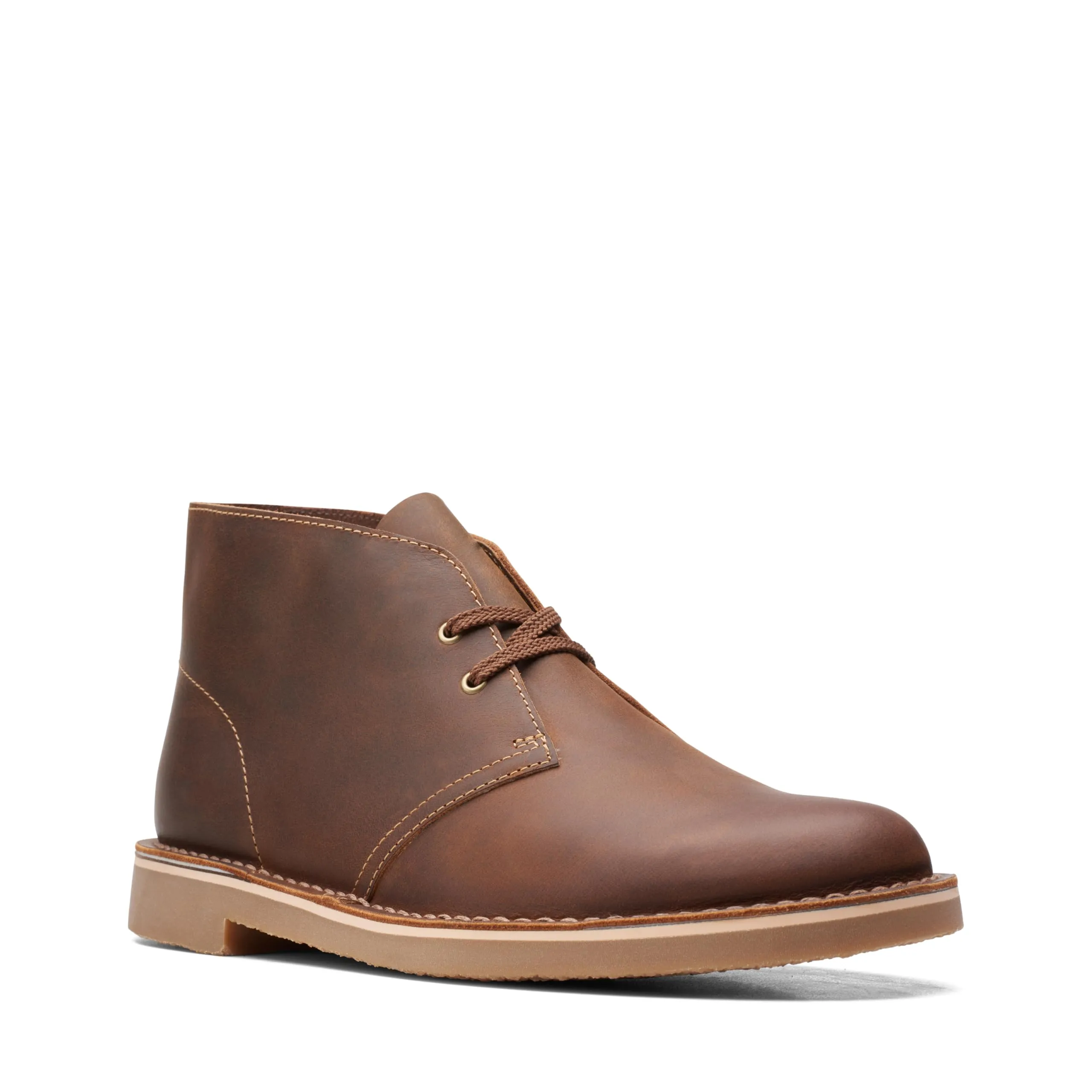 Clarks Men's Bushacre 3 Chukka Boot, Beeswax, 8