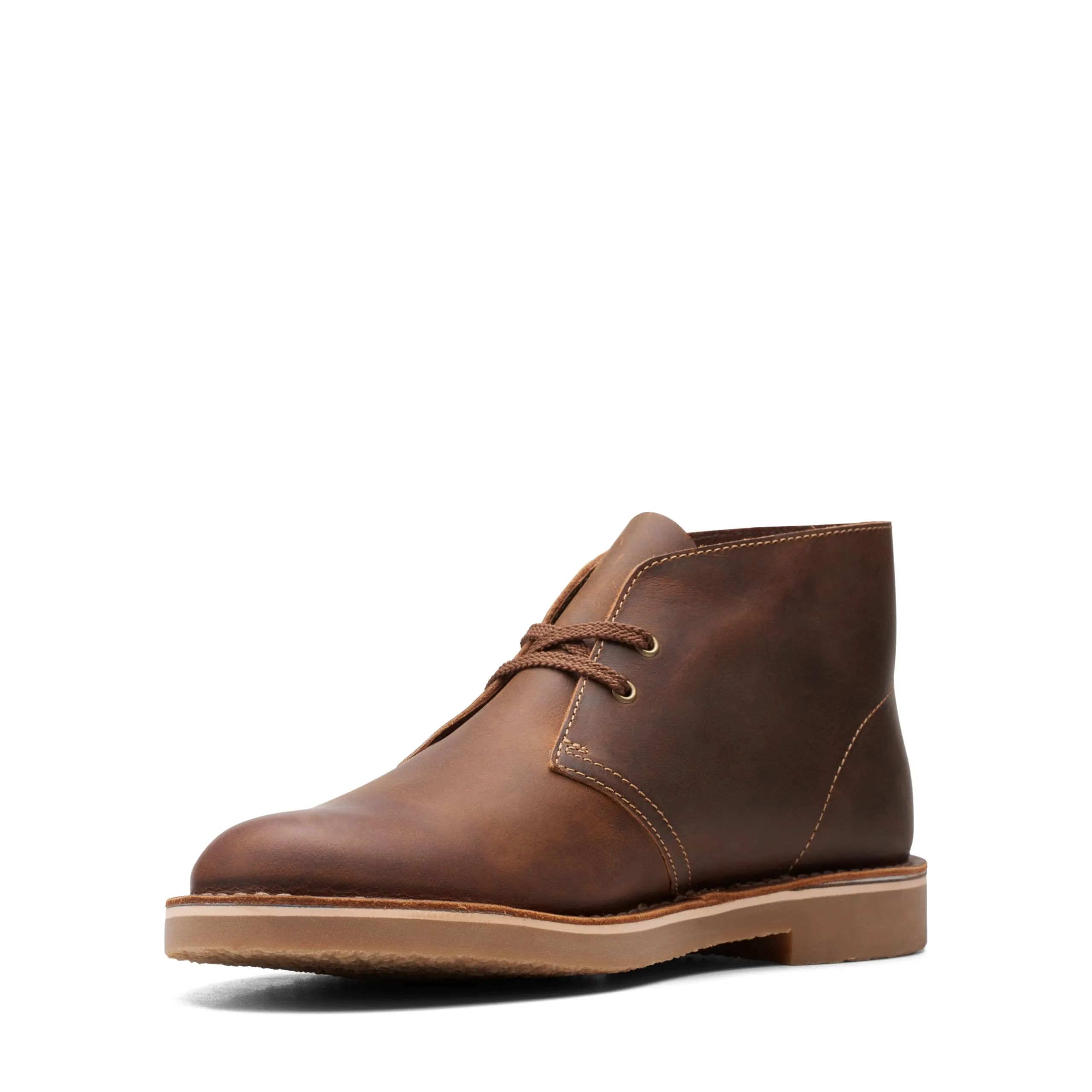 Clarks Men's Bushacre 3 Chukka Boot, Beeswax, 8