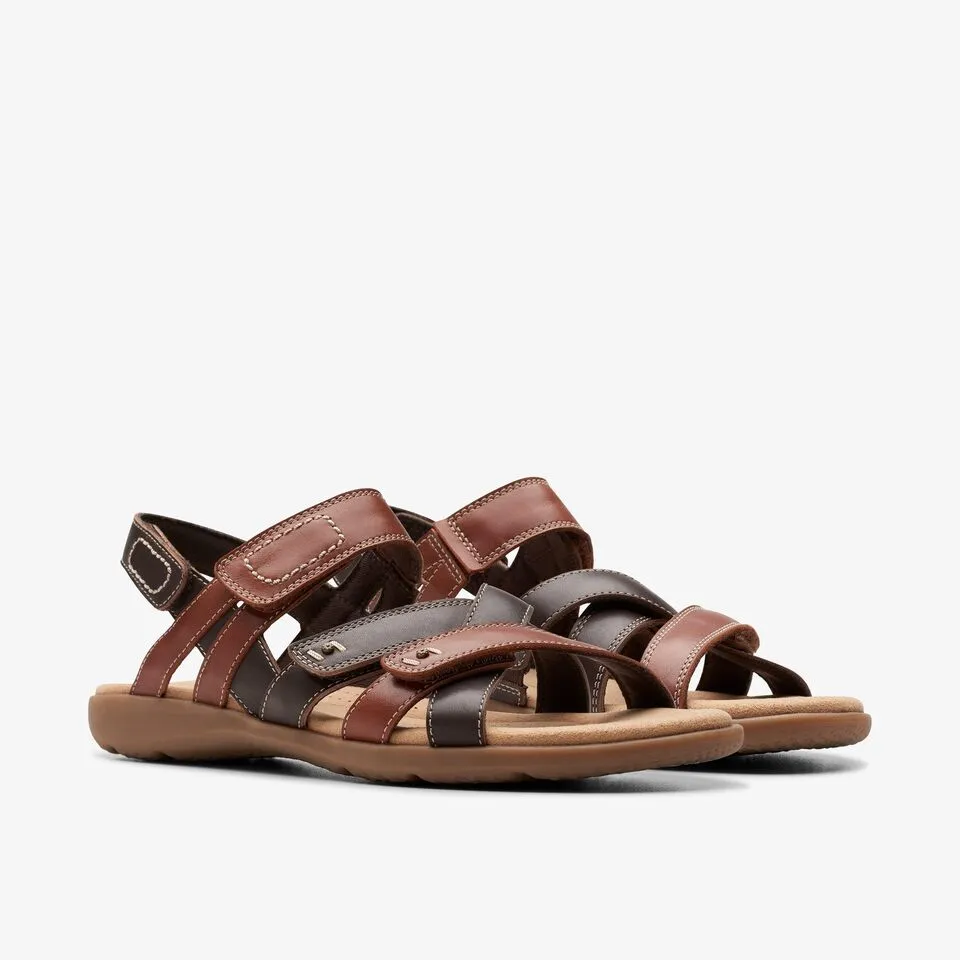 Clarks Women's Elizabelle Gem Brown Multi