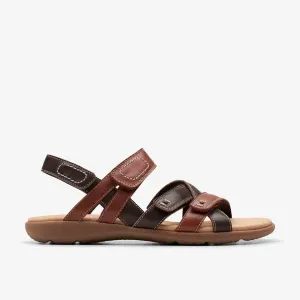 Clarks Women's Elizabelle Gem Brown Multi