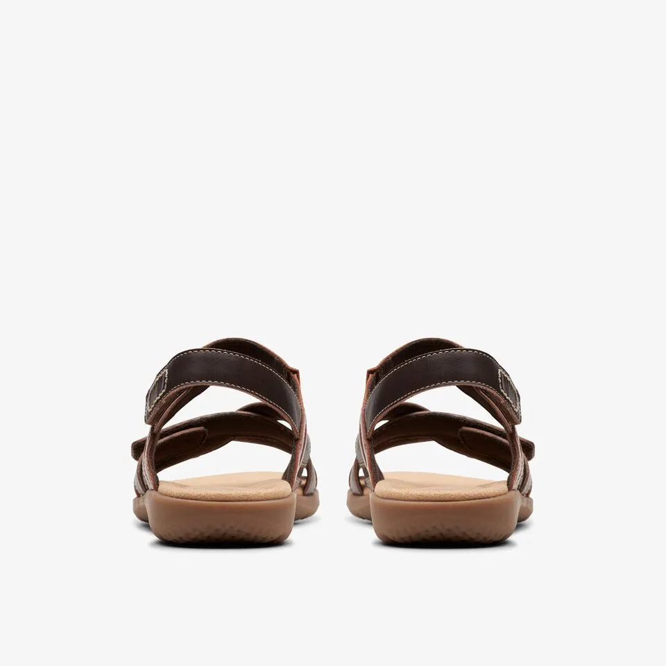 Clarks Women's Elizabelle Gem Brown Multi