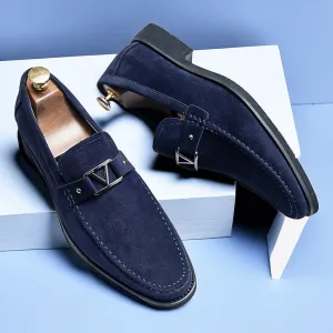 Classic leather loafers