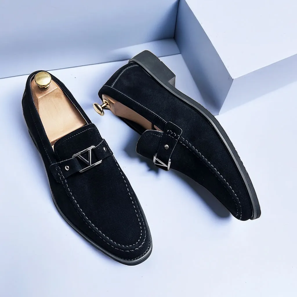 Classic leather loafers