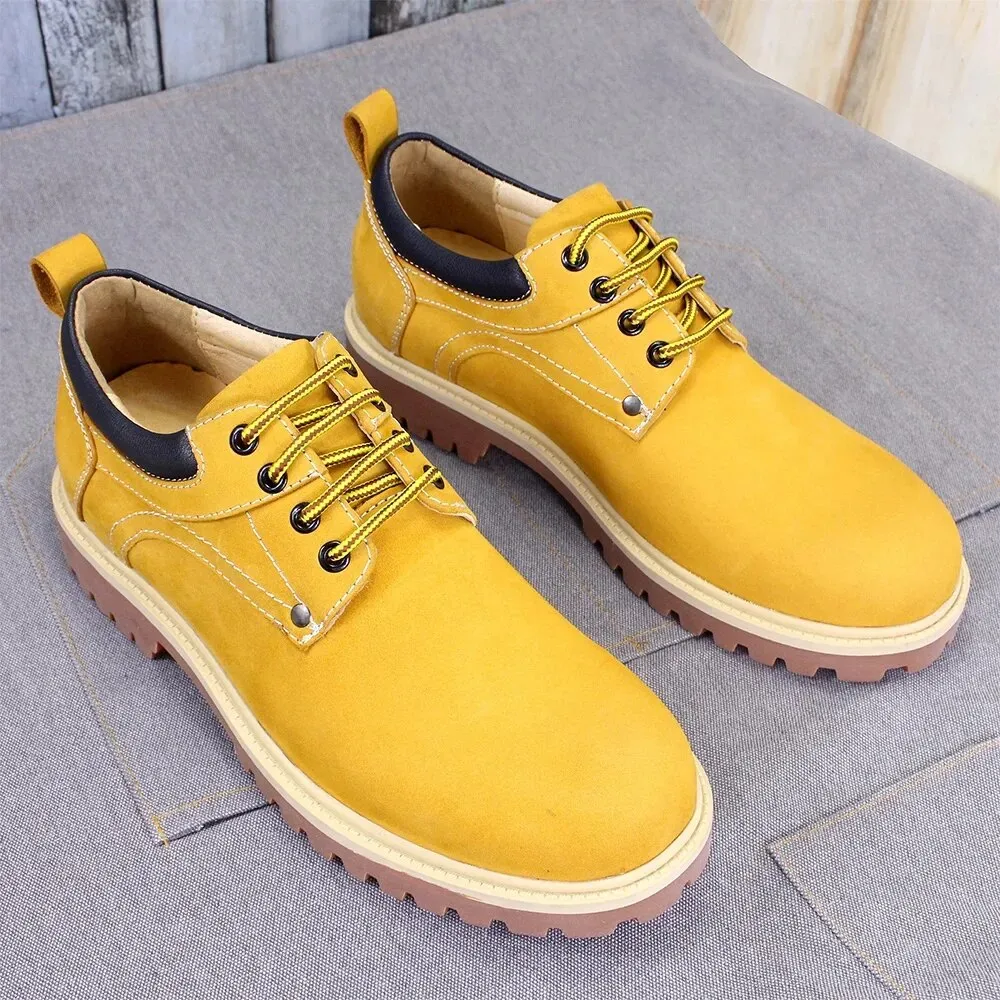 Classic Men's Waterproof Nubuck Chukka Hiking Boots
