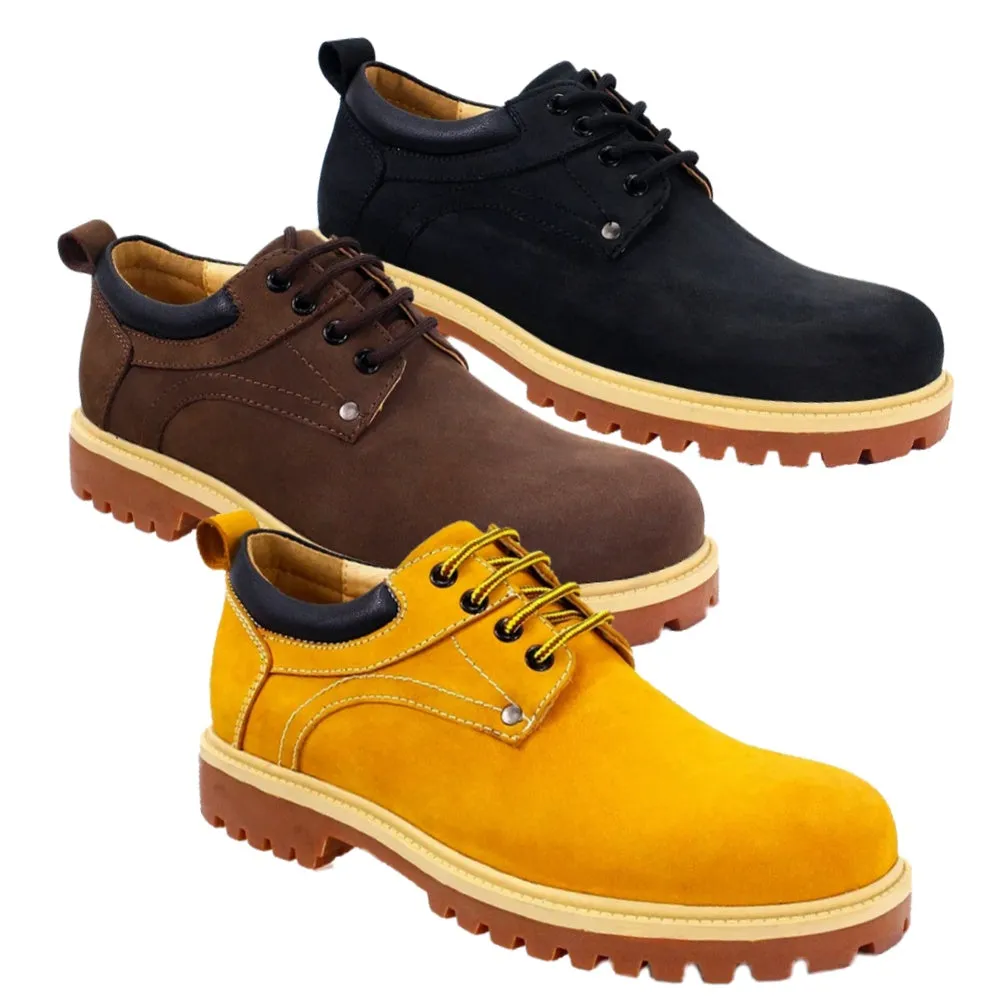Classic Men's Waterproof Nubuck Chukka Hiking Boots