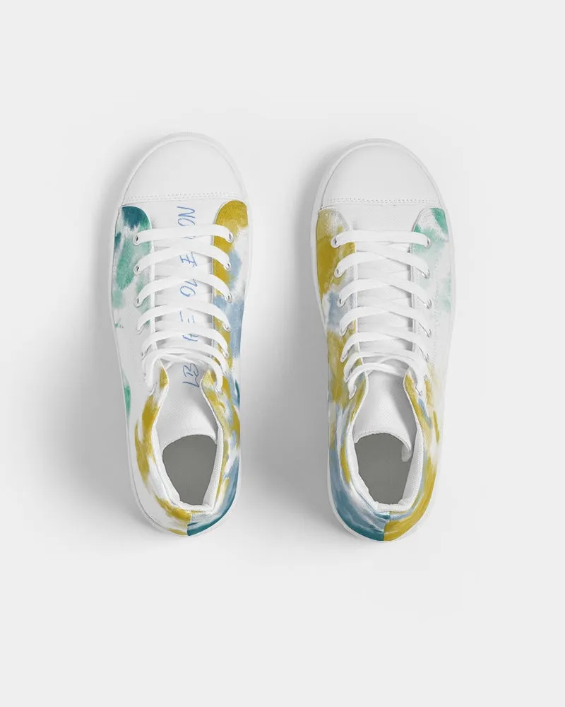COLD SUMMER Men's Hightop Canvas Shoe