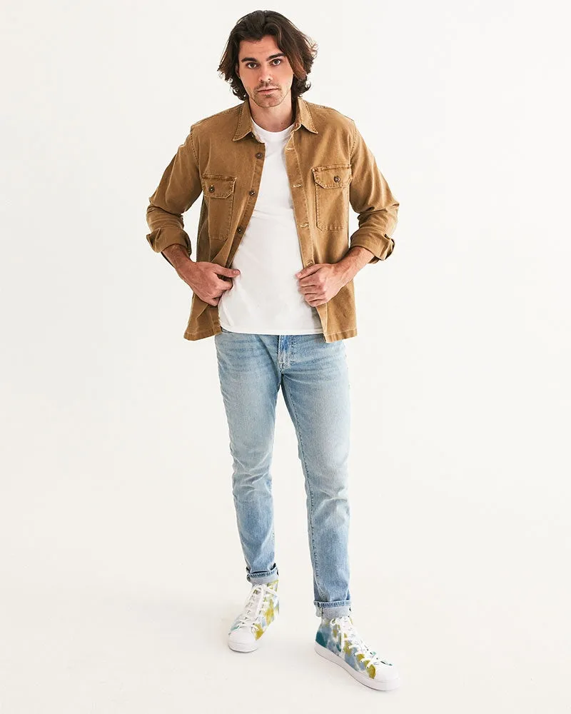 COLD SUMMER Men's Hightop Canvas Shoe