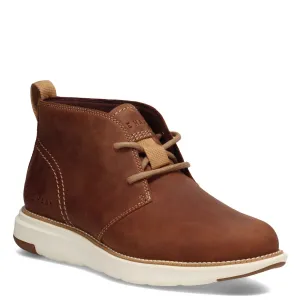 Cole Haan Men's Grand Atlantic Chukka Boot, Lumber Water Resistant/Ivory, 10