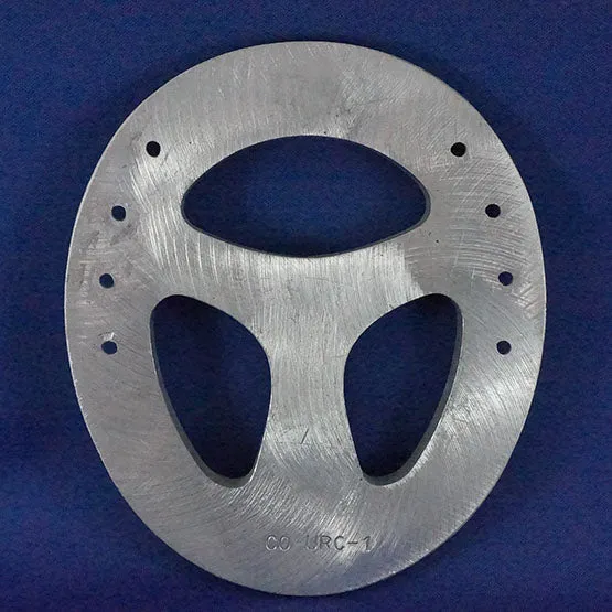Colleoni URC Egg Bar Full Roller Aluminum Horseshoes - per Pair