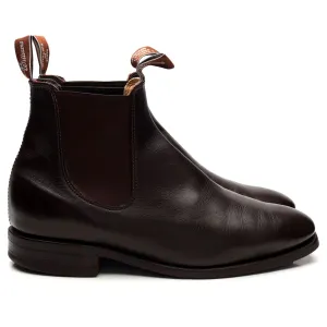 'Comfort Craftsman' Dark Brown Leather Chelsea Boots UK 7.5 G