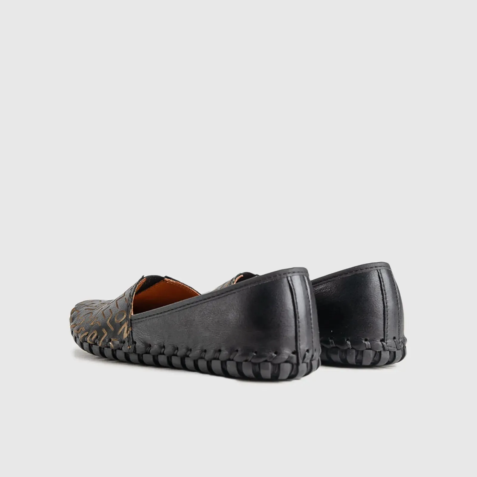 Comfort Leather Casuals 1165 Black