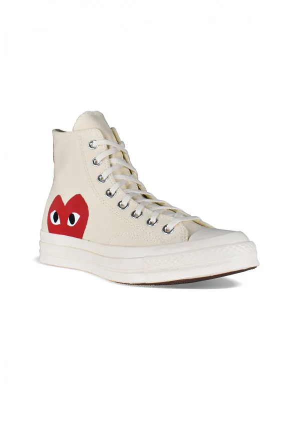 Comme des Garçons Chuck Taylor High Top Sneakers