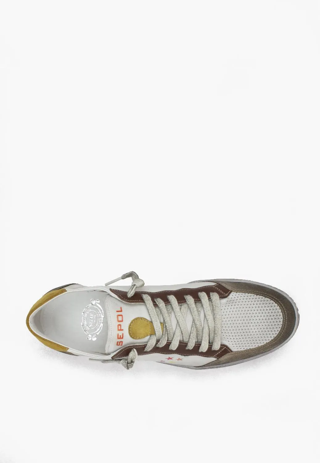 Constantinople Sneaker White Tan