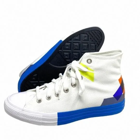 Converse Ctas High Top Shoe Skate For Men Canvas 173184F Sneakers Multi White
