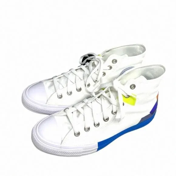 Converse Ctas High Top Shoe Skate For Men Canvas 173184F Sneakers Multi White