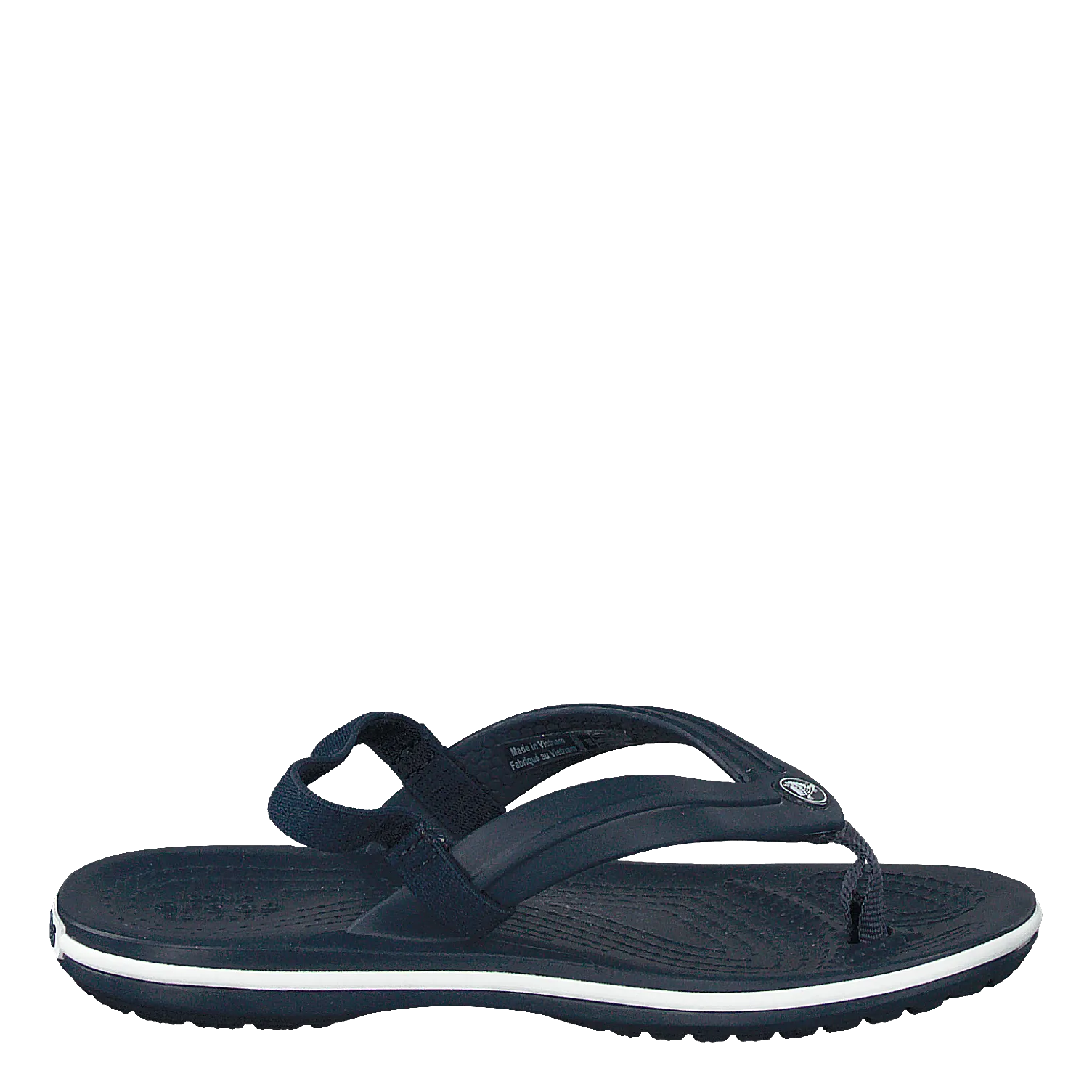 Crocband Strap Flip-Flop Kids Navy