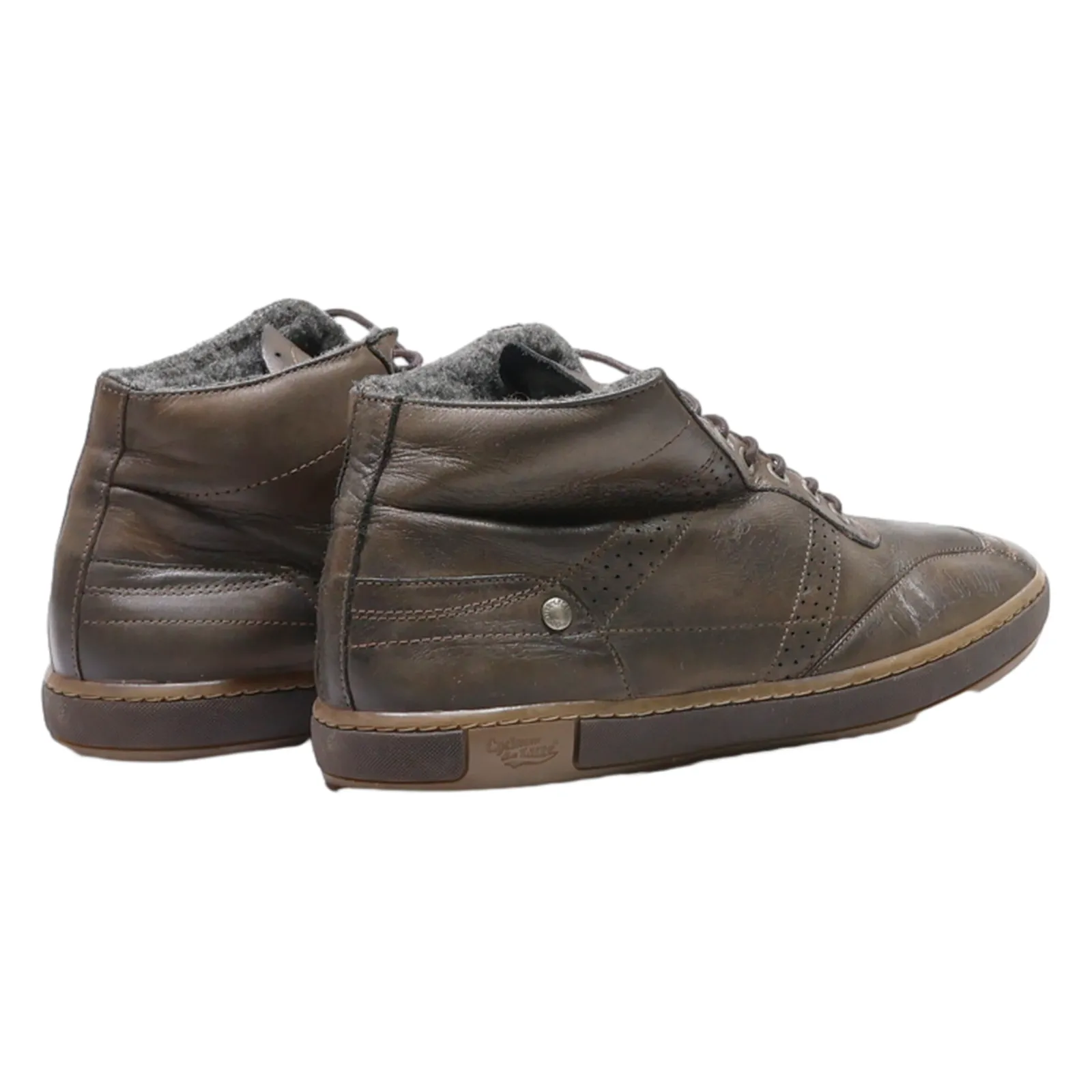 CYCLEUR DE LUXE Chukka Boots Brown Synthetic Mens UK 10