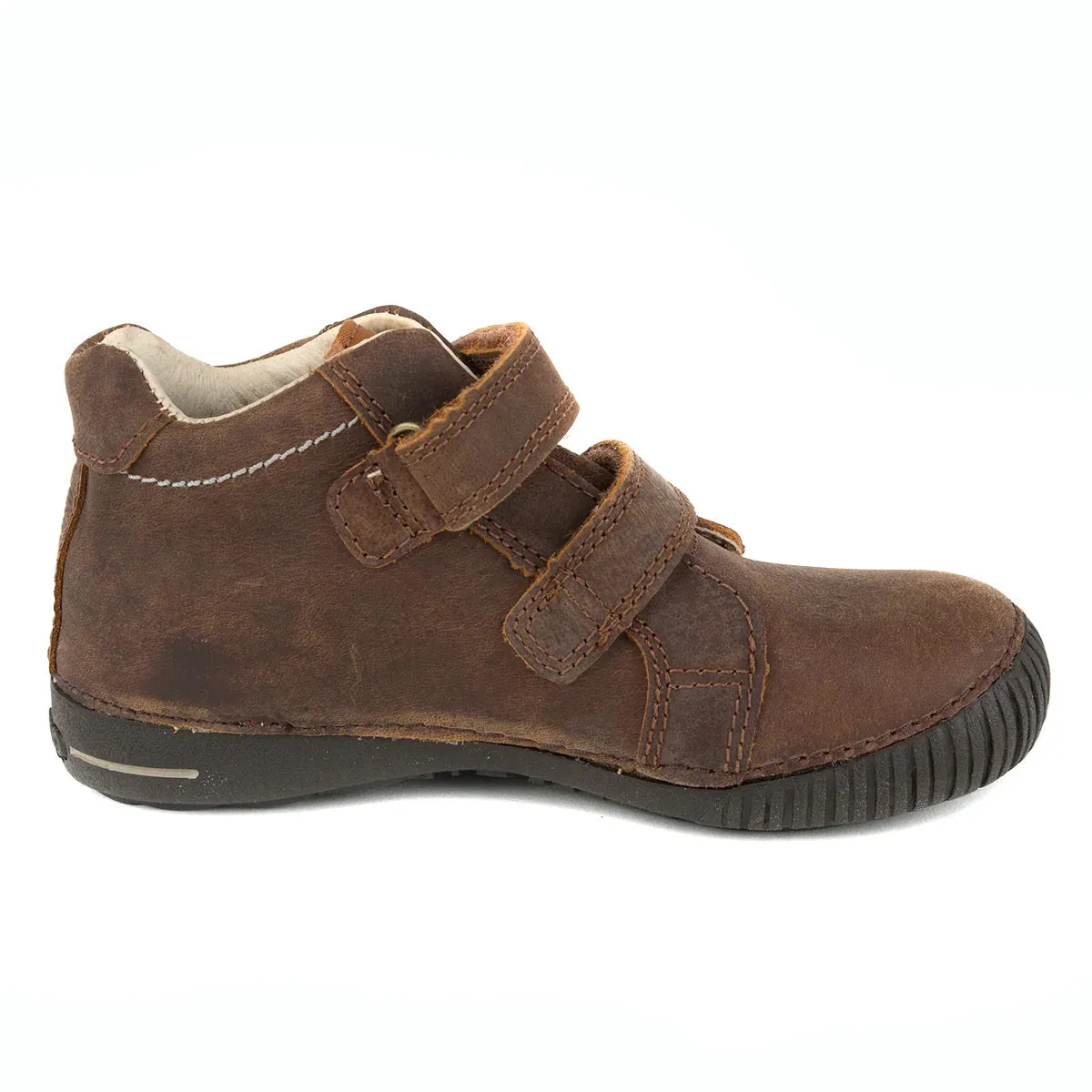 D.D. Step Big Kid Boy High-Top Shoes - Supportive Leather From Europe Kids Orthopedic