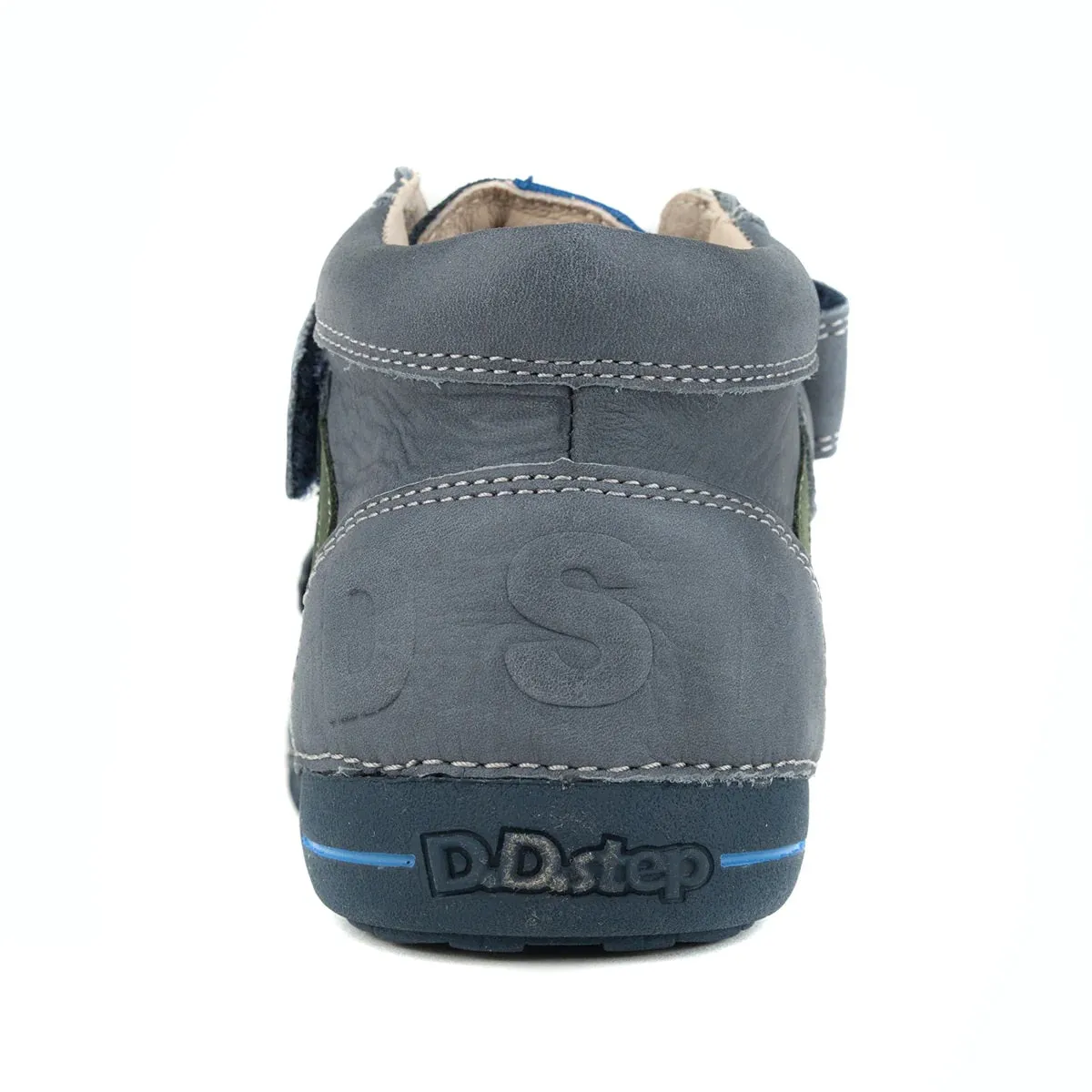 D.D. Step Big Kid Boy High-Top Shoes - Supportive Leather From Europe Kids Orthopedic