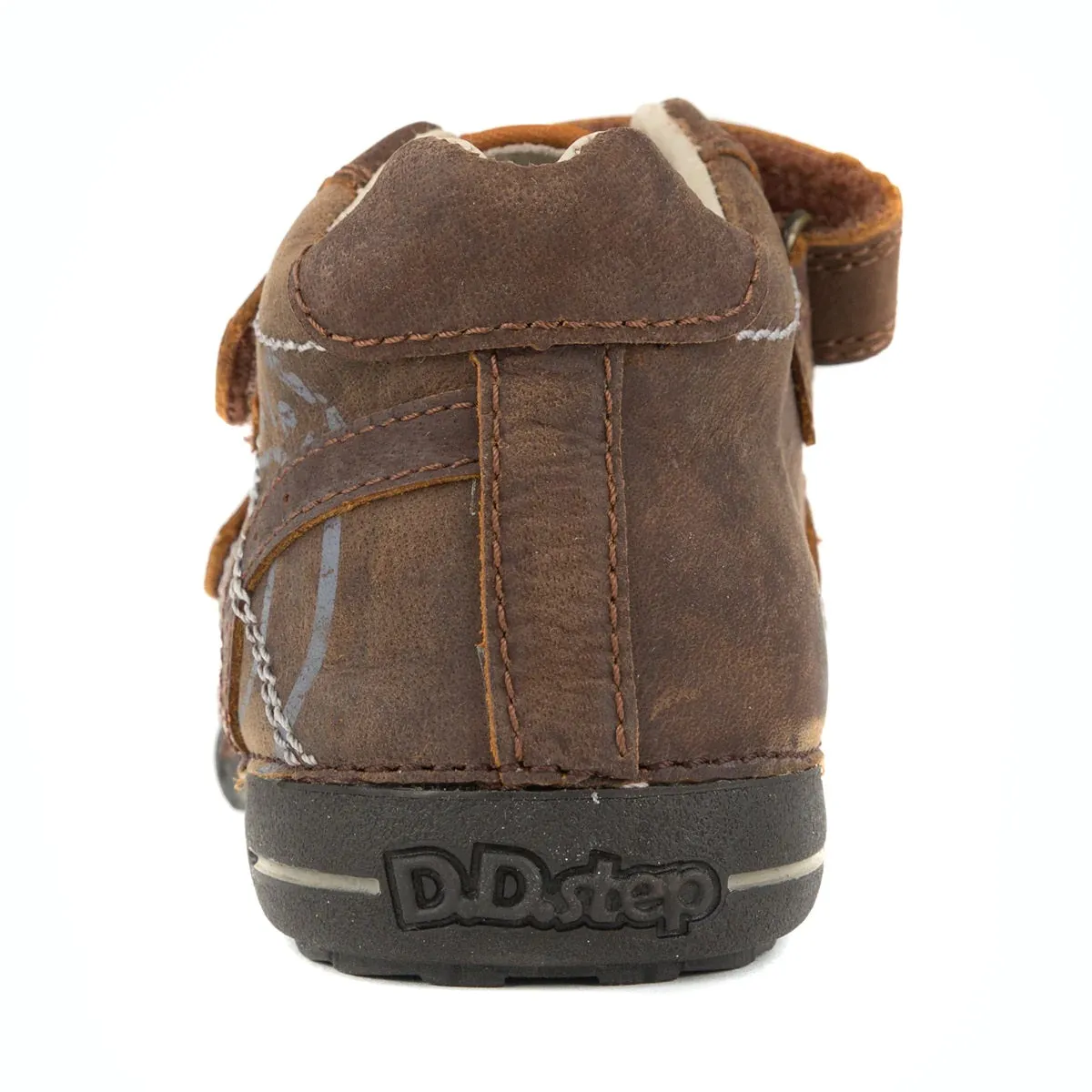 D.D. Step Big Kid Boy High-Top Shoes - Supportive Leather From Europe Kids Orthopedic