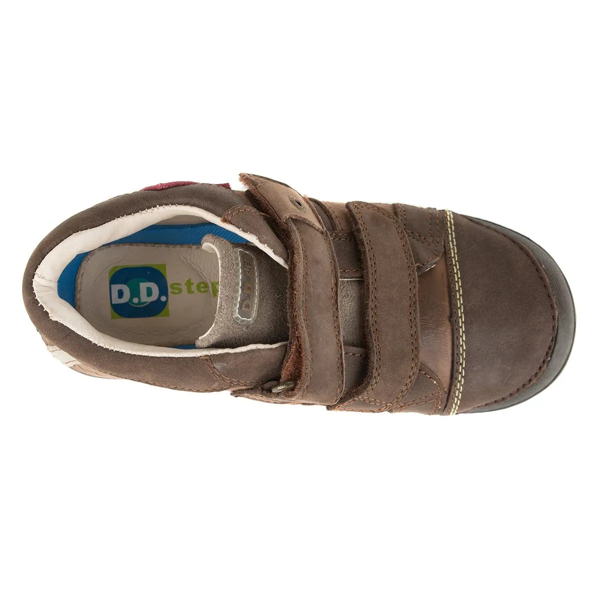 D.D. Step Big Kid Boy Shoes - Supportive Leather From Europe Kids Orthopedic