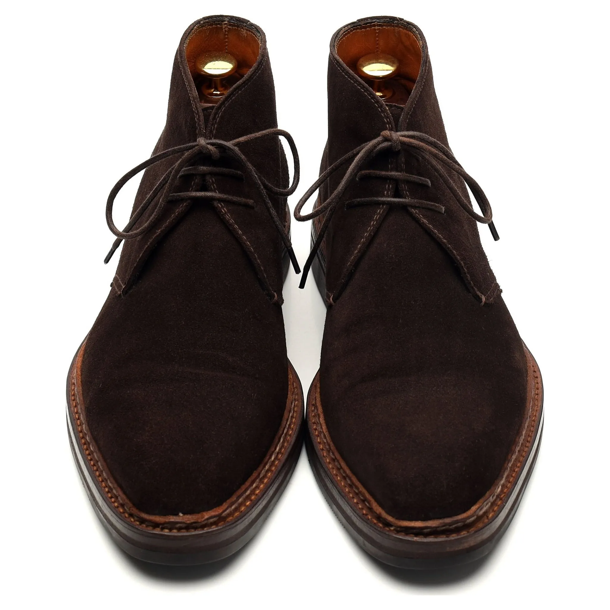 'Desert Welt' Dark Brown Suede Chukka Boots UK 7.5 EU 41.5