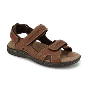 Dockers Men's Fisherman Sandal, Rust, 9 Wide