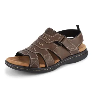 Dockers Men's Shorewood Fisherman Sandal, Briar, 12 M US