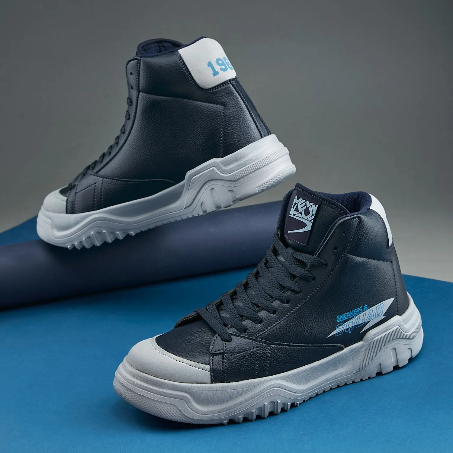 Duke Men's Elevate High-Top Sneakers (FWOL2555)