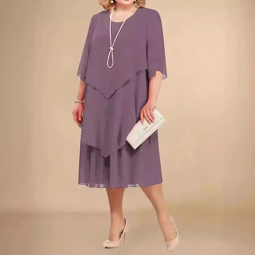 Edenaline | Timeless Layered Elegance Dress