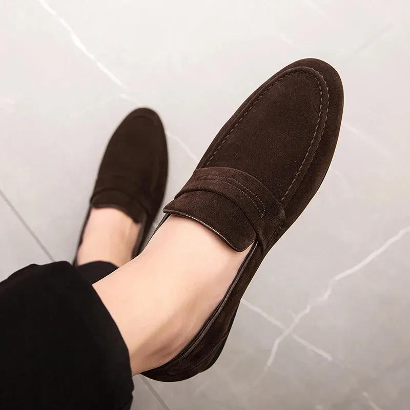 Eleganz Wildleder-Kleid-Schuhe für Herren