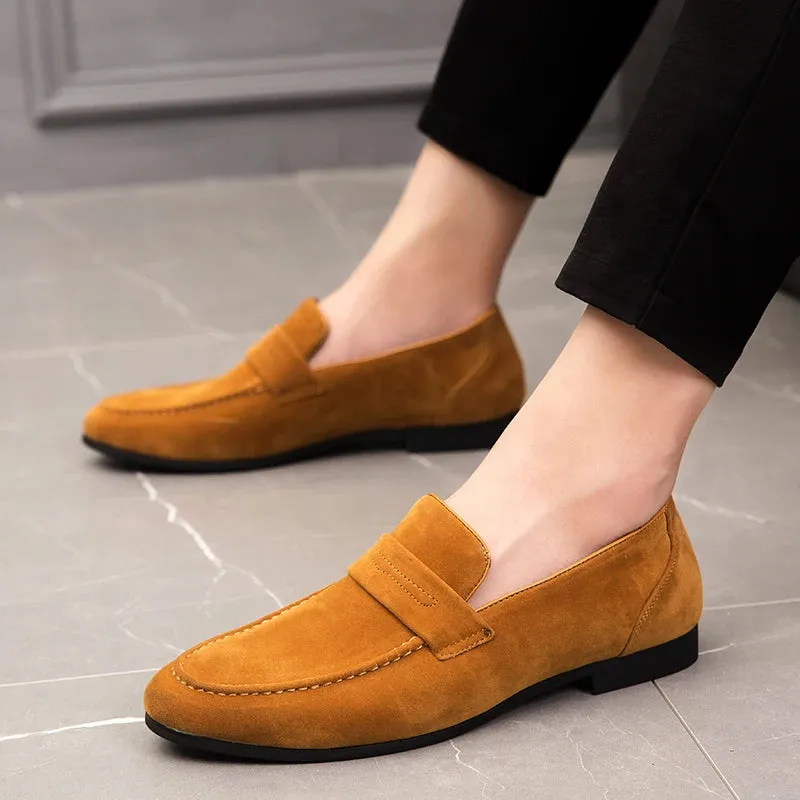 Eleganz Wildleder-Kleid-Schuhe für Herren