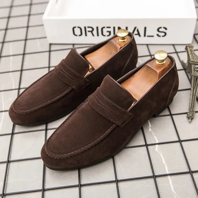 Eleganz Wildleder-Kleid-Schuhe für Herren
