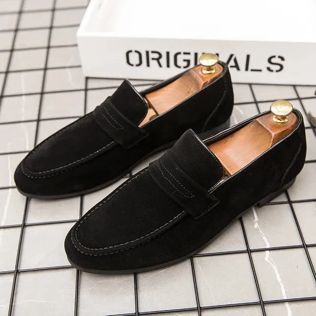 Eleganz Wildleder-Kleid-Schuhe für Herren