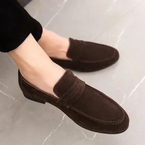 Eleganz Wildleder-Kleid-Schuhe für Herren