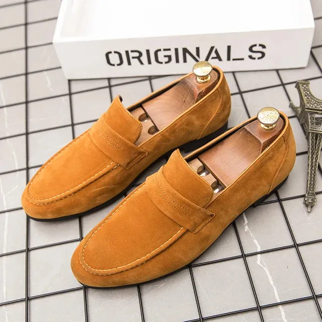 Eleganz Wildleder-Kleid-Schuhe für Herren
