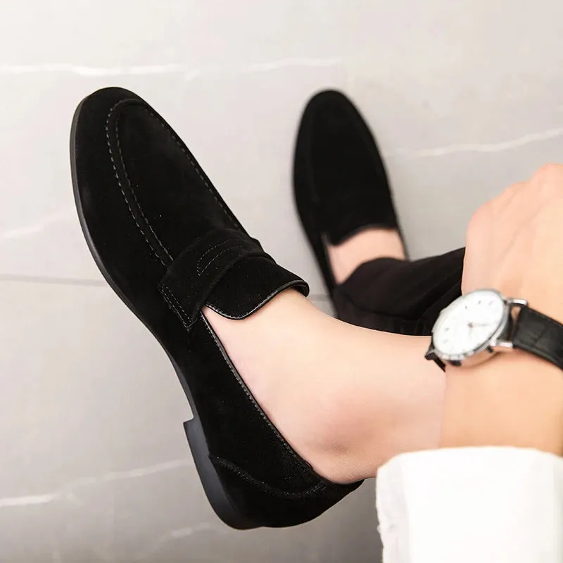Eleganz Wildleder-Kleid-Schuhe für Herren