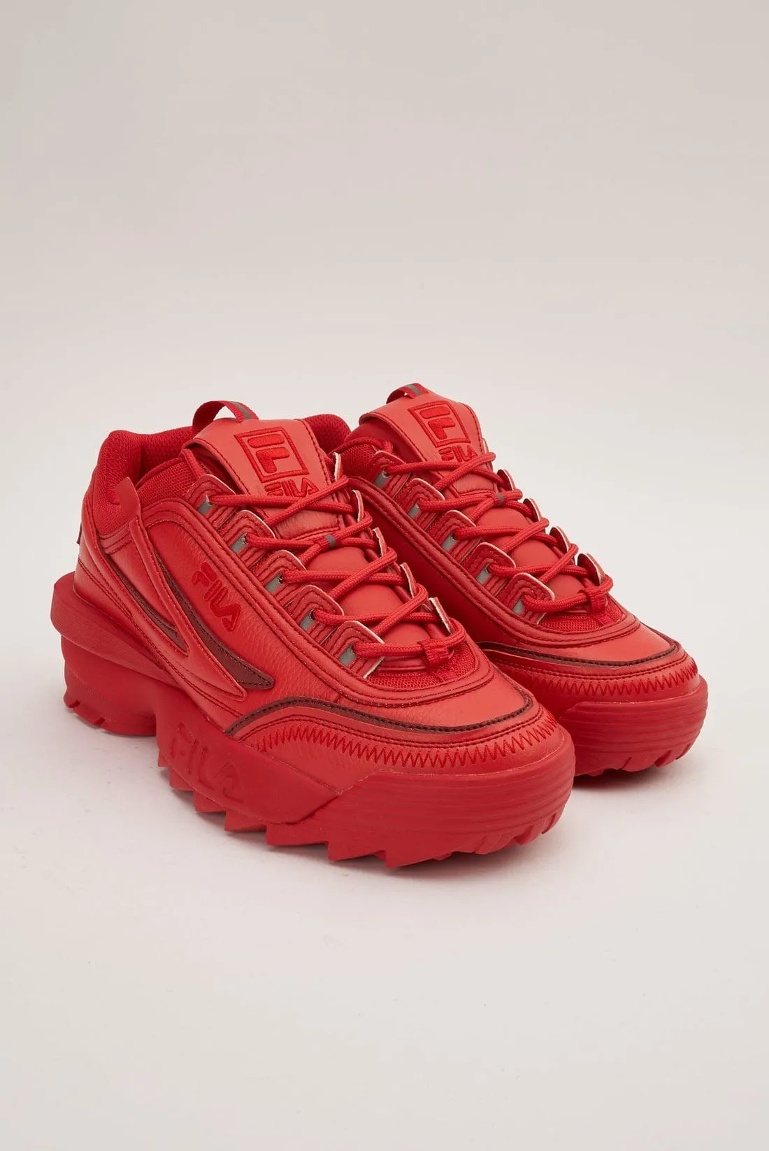 Fila Women's Disruptor 2 Sneaker Red