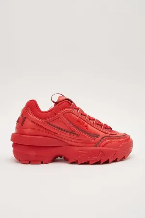 Fila Women's Disruptor 2 Sneaker Red