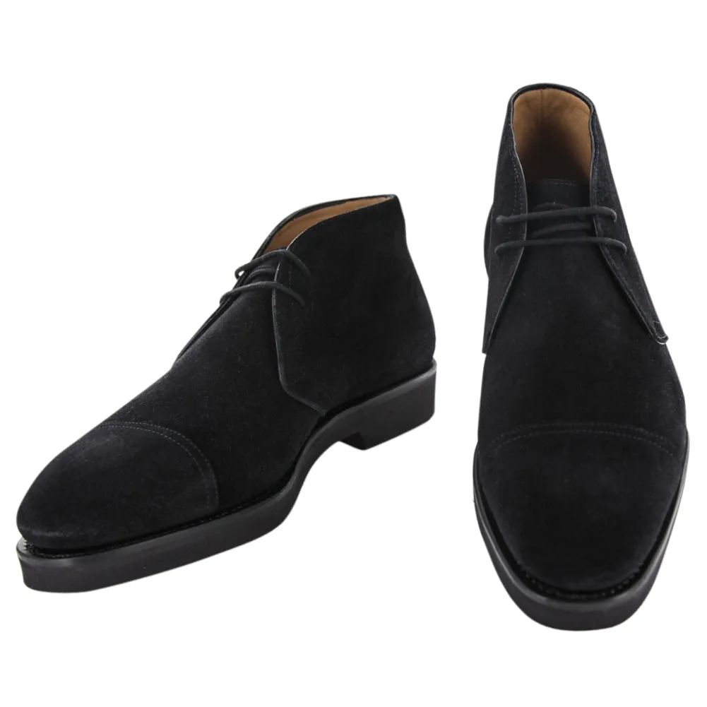 Fiori Di Lusso Black Chukka Boots
