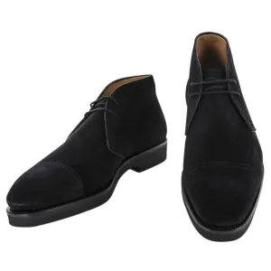 Fiori Di Lusso Black Chukka Boots