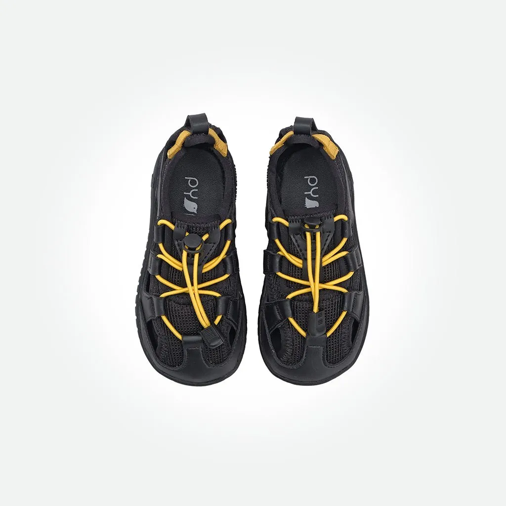 Fisherman Barefoot Sandals - Golden Black