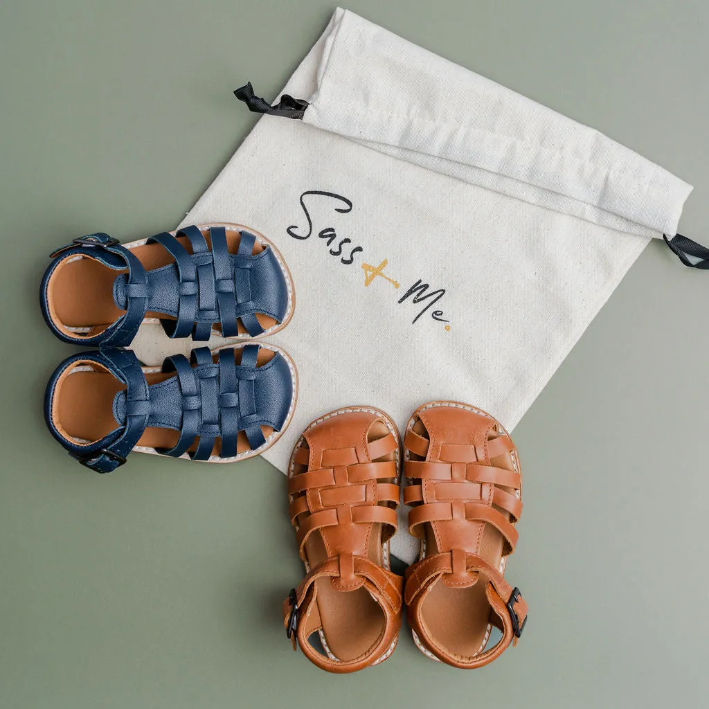 Fisherman Sandals - Navy