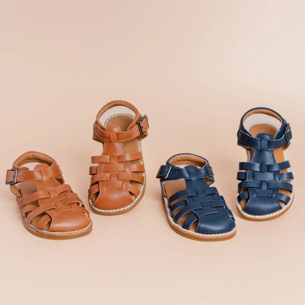 Fisherman Sandals - Navy
